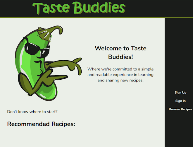 Taste Buddies Screenshot